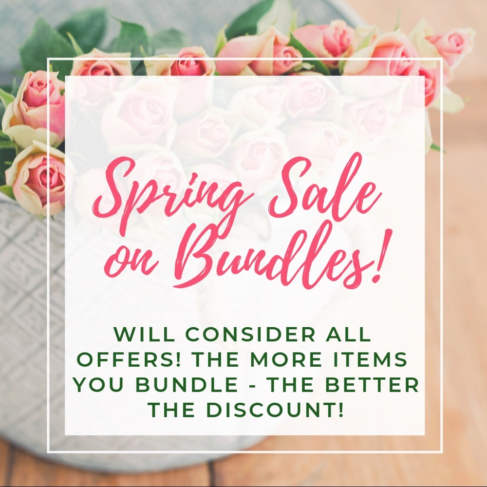 SPRING BUNDLE SALE!!